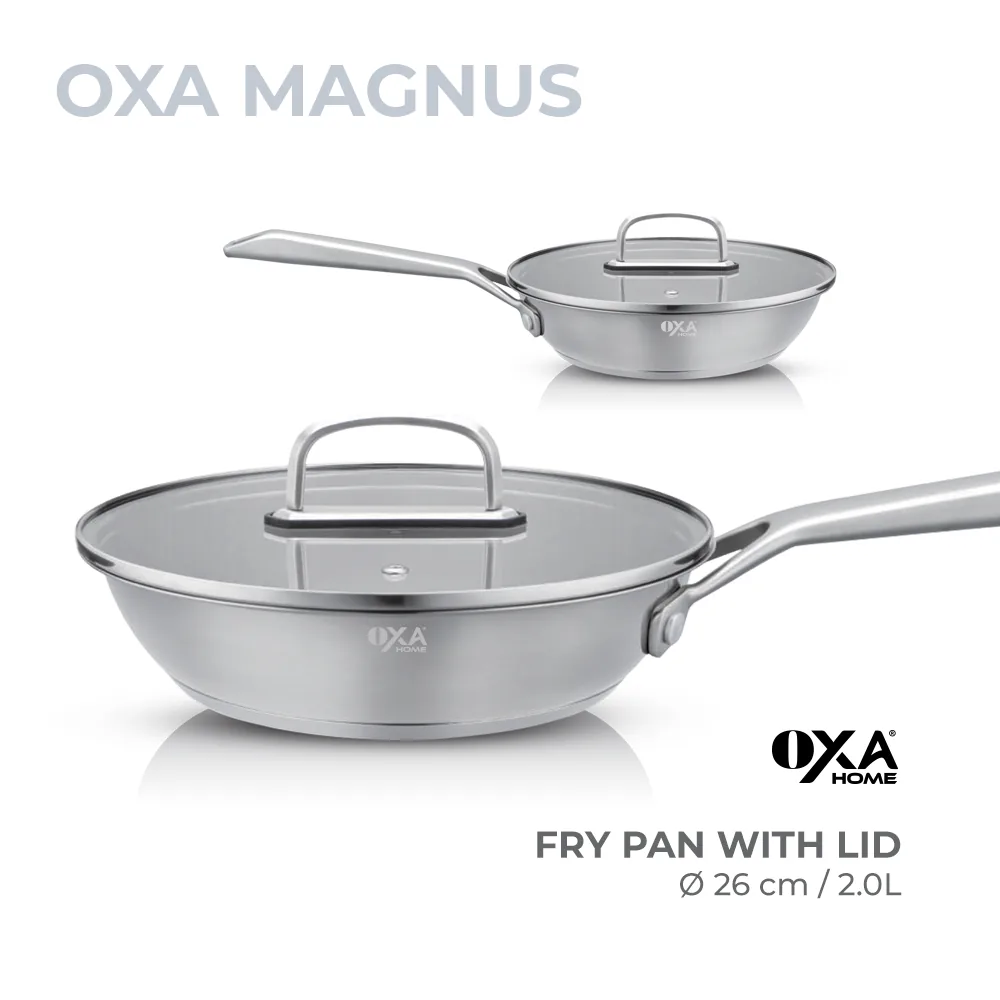 Fry pan with lid 26 cm