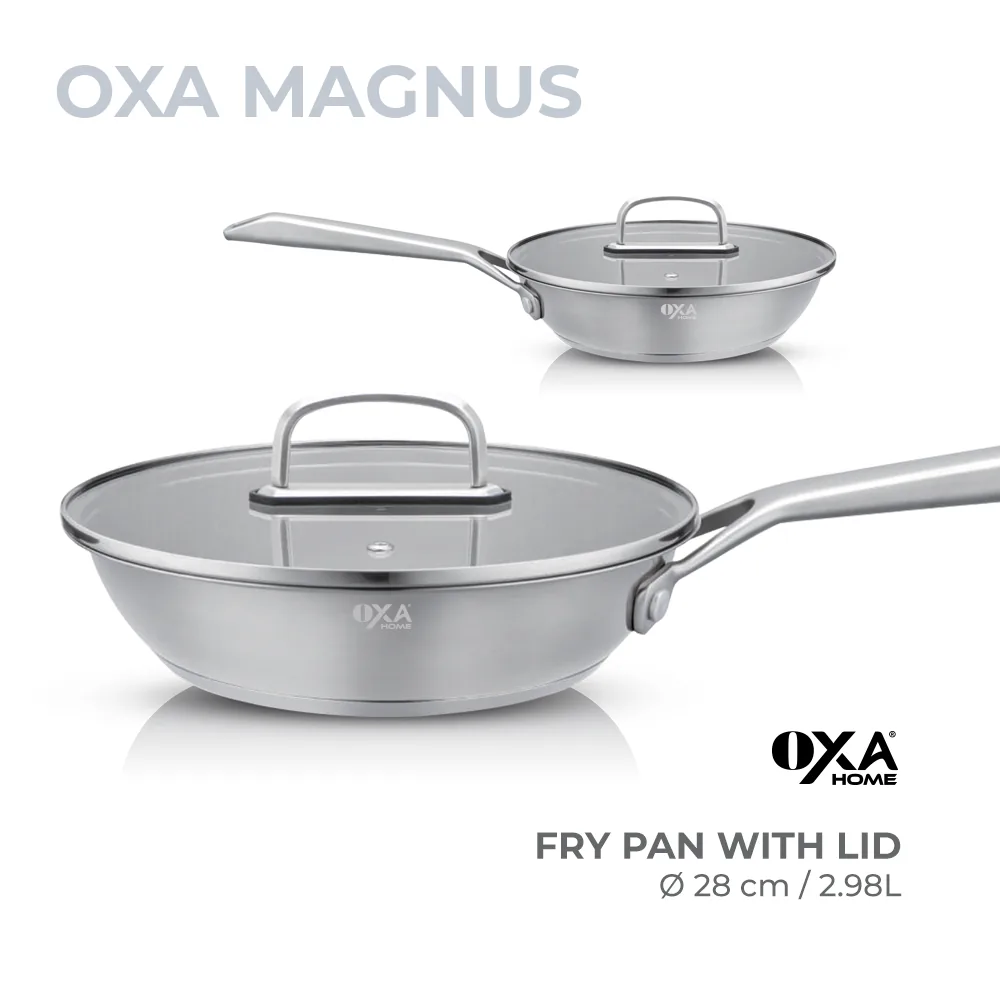 Fry pan with lid 28 cm
